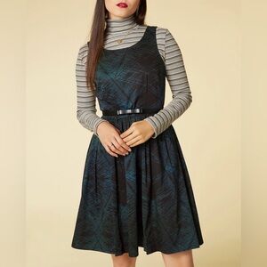 ModCloth Classic Times Classic Measures A Line Dress XL